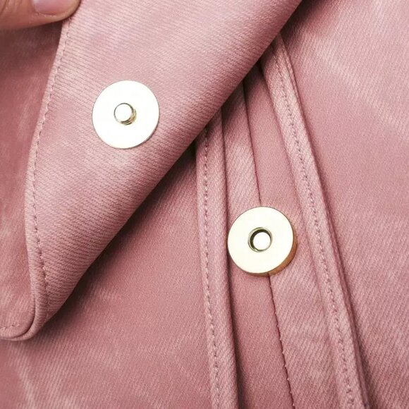 Blushing Boho Pink Tassel Backpack main image 4